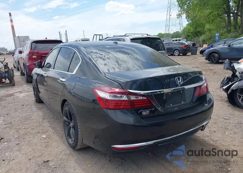 2017 Honda Accord Ex-L from USA, damaged, VIN 1HGCR2F80HA215736